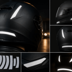 Bande Reflechissante Casque Moto
