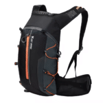 Mini Sac A Dos Moto​ Noir Orange