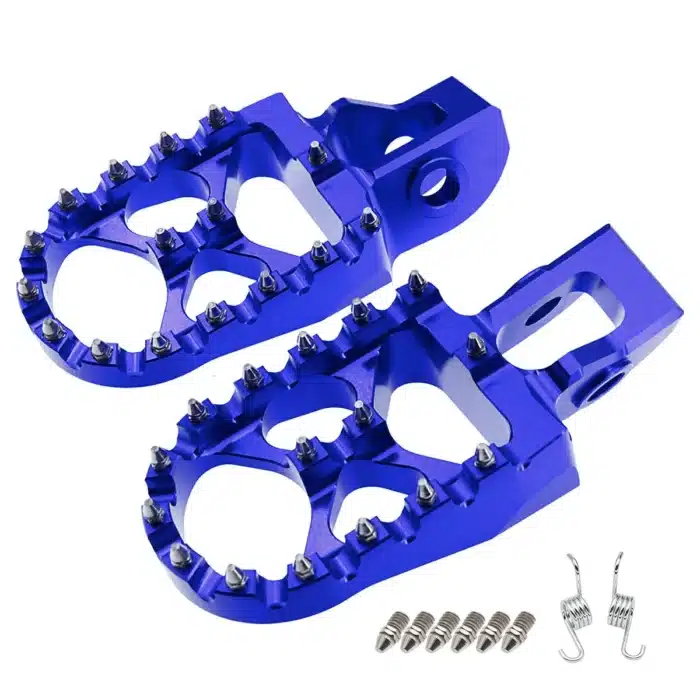 Cale Pied Moto Cross​ Bleu