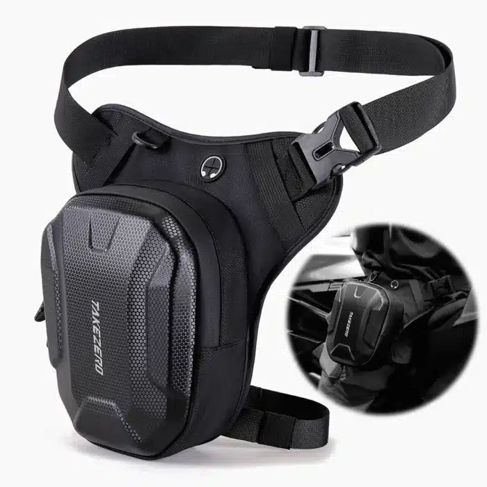 Sacoche Homme Moto Jambe
