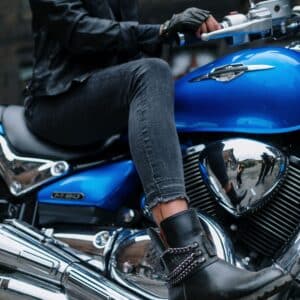 Bottines Femme Motarde
