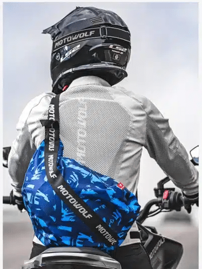sac a dos bandouliere moto bleu (2)