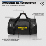 sac a dos moto 50l