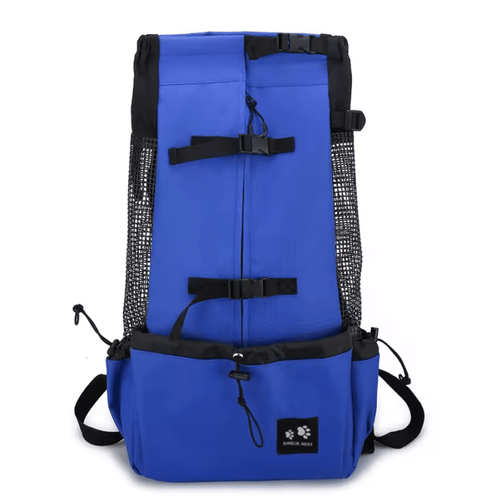 Sac A Dos Chien Moto​ Bleu