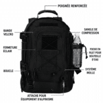 sac a dos moto grance capacité