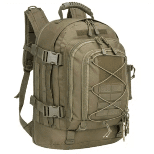 Sac A Dos Moto Grande Capacité Kaki