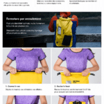 sac a dos moto jaune 4
