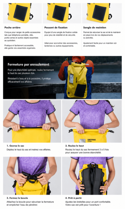 sac a dos moto jaune 4