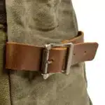 sac a dos moto vintage kaki 2