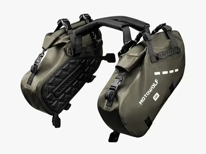 Sac Etanche BMW Moto Kaki
