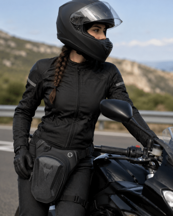 sacoche jambe moto femme 3