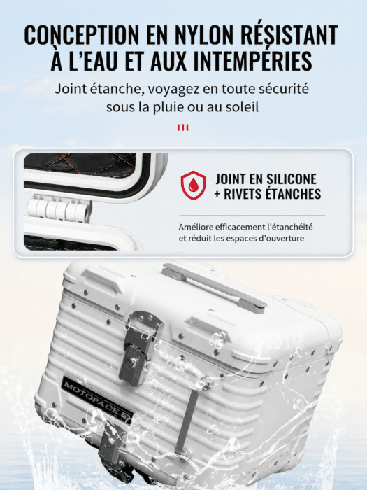 top case moto blanc 2