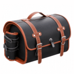 top case moto vintage​ noir
