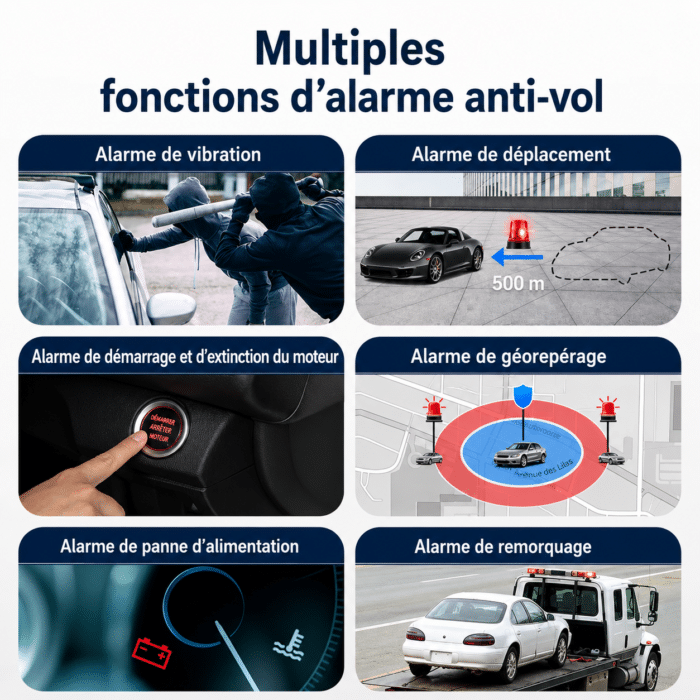 Traceur GPS Pour Moto Cross​