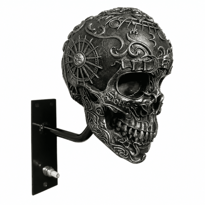 Support Casque Moto Crâne​ 2