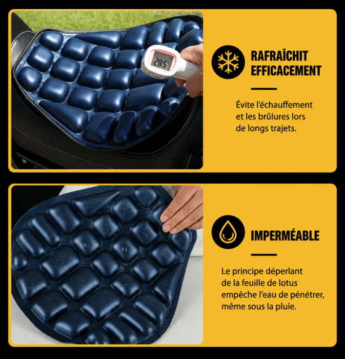 Coussin de selle moto​