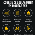 Coussin de selle moto​