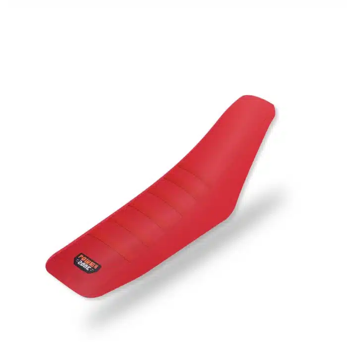 selle moto rouge