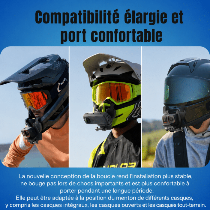 Support Insta360 Casque Moto​ 2