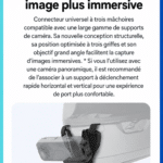 Support Insta360 Casque Moto​ 3