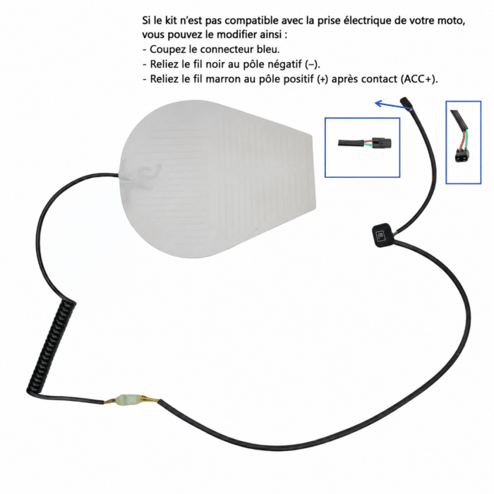 kit chauffage selle moto