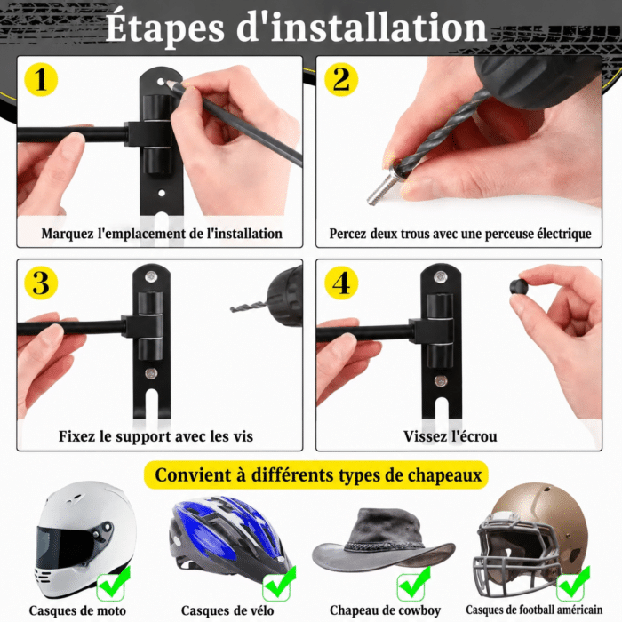 support casque blouson moto 2