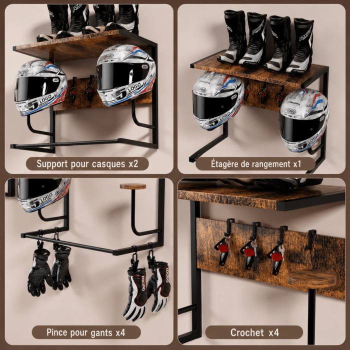 support casque et combinaison moto 5