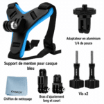 support gopro casque moto