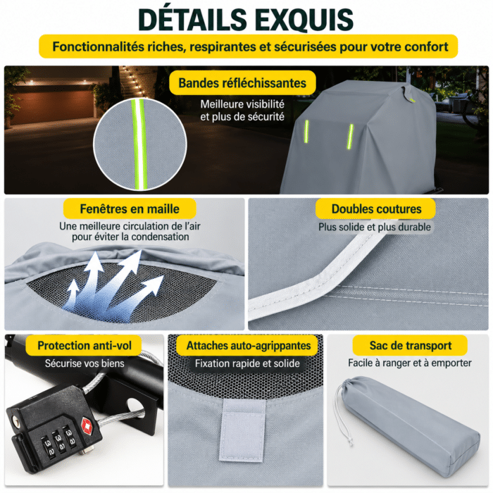 Abri Moto Extérieur​ 4