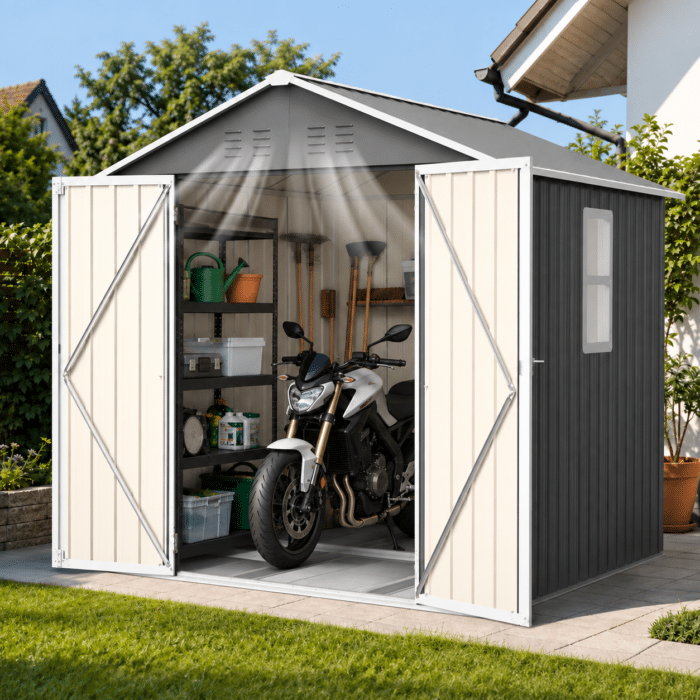 abri moto sécurisé​