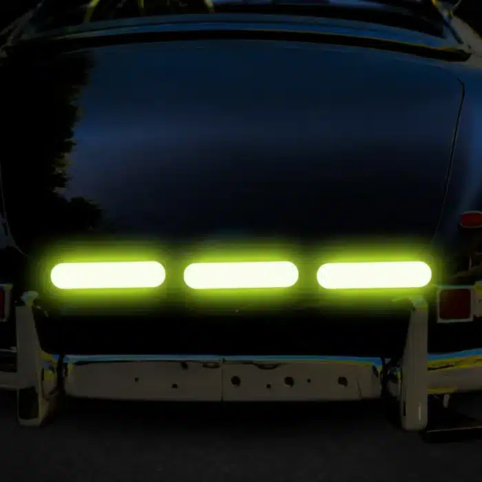 Autocollant Fluo Casque Moto