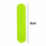 Autocollant Fluo Casque Moto