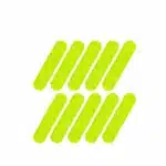 Autocollant Fluo Casque Moto
