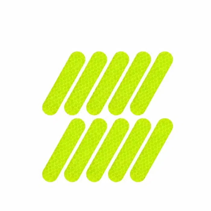 Autocollant Fluo Casque Moto