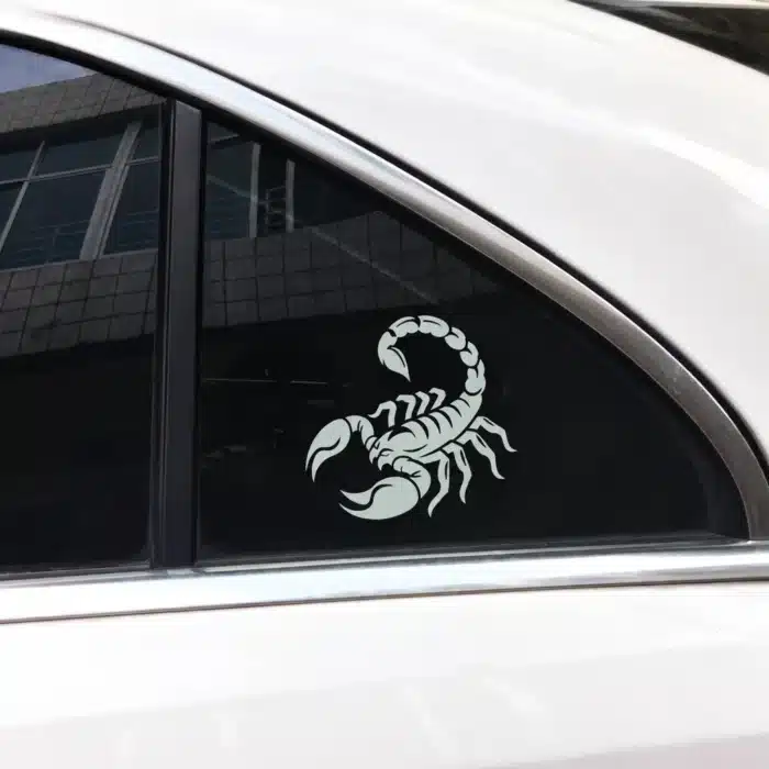 Autocollant Reflechissant Casque Scorpion