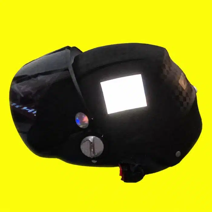 Bande Reflechissante Casque Moto Gris