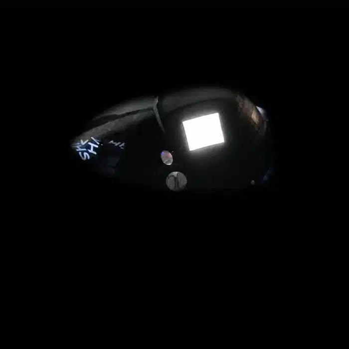 Bande Reflechissante Casque Moto Gris