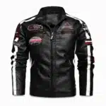 Blouson Cuir Moto Homme Hiver