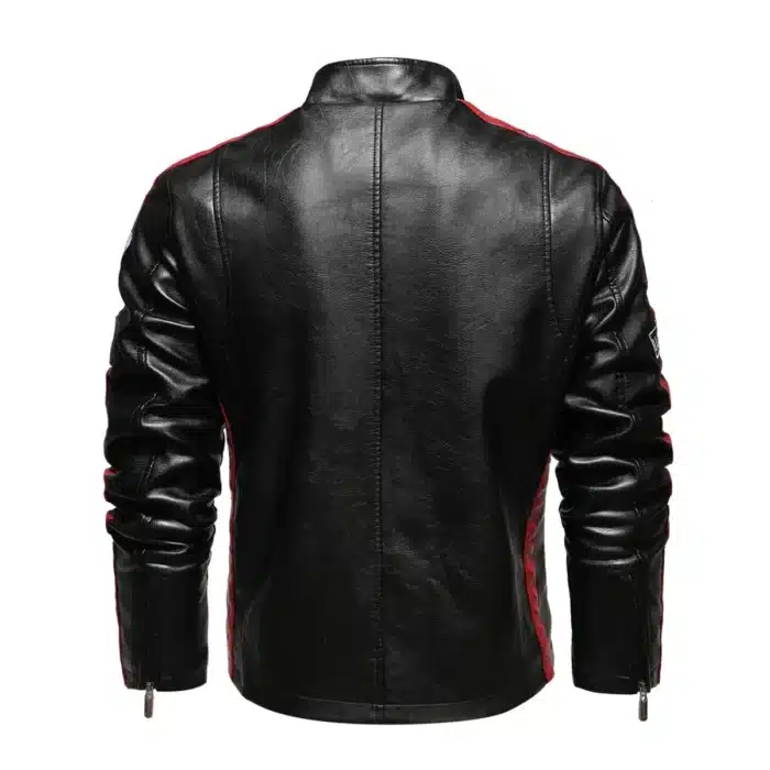 Blouson Cuir Moto Homme Hiver