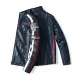 Blouson Cuir Moto Homme Hiver