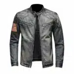 Blouson Jean Moto Homme