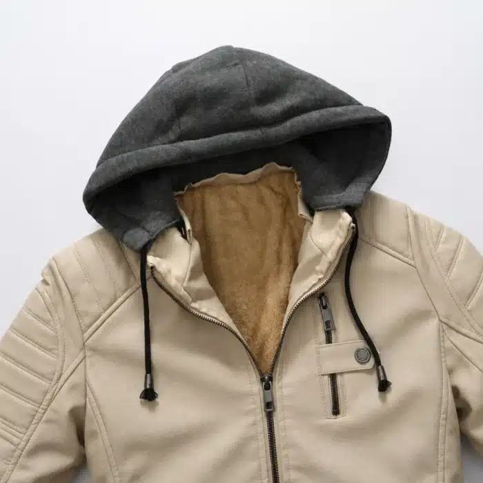 Blouson Moto Blanc Homme