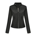 Blouson Moto Cuir Femme