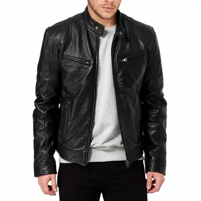 Blouson Moto Cuir Pas Cher Homme