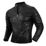 Blouson Moto Homme En Cuir