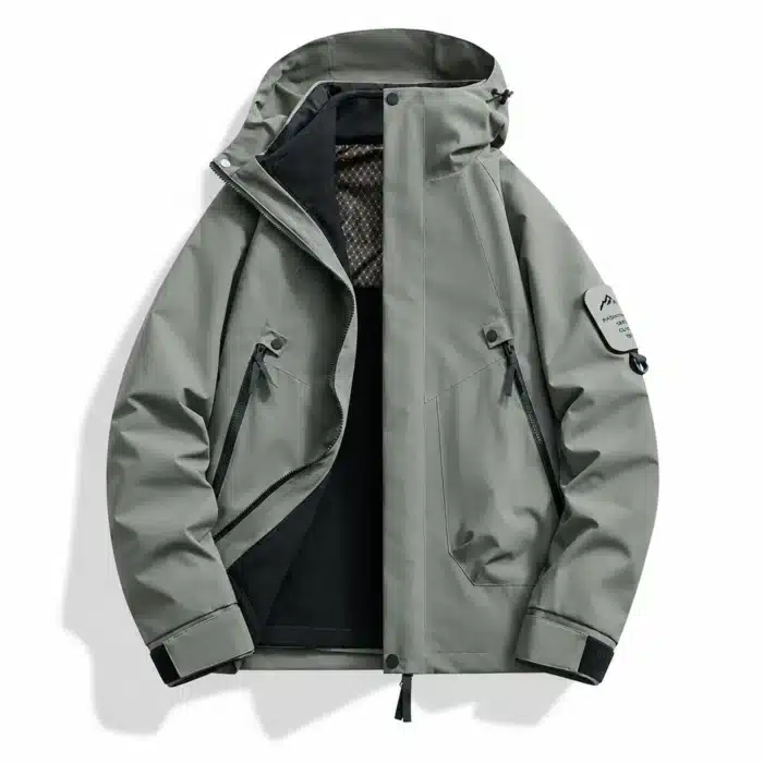 Blouson Moto Homme Ete Hiver Doublure Amovible