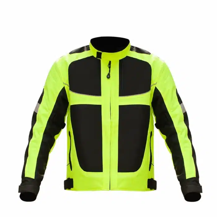 Blouson Moto Homme Fluo