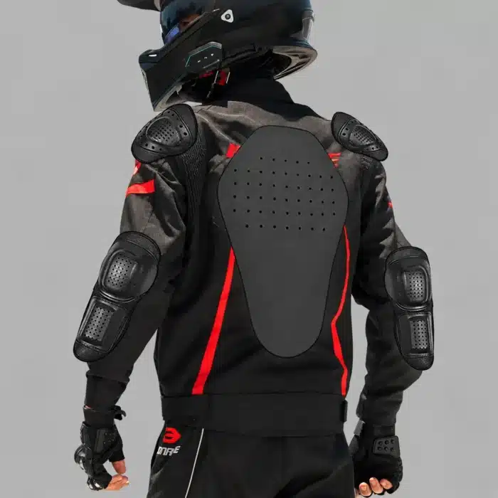 Blouson Moto Homme Rouge Et Noir