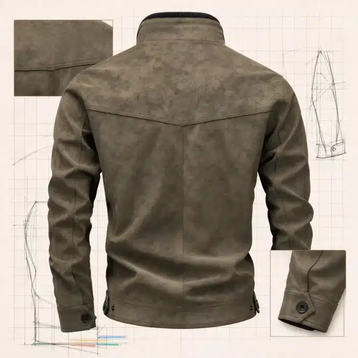 Blouson Moto Homme Vintage