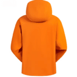 blouson moto orange 2